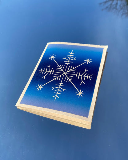 2021 Linocut Holiday Cards (4 Pack)